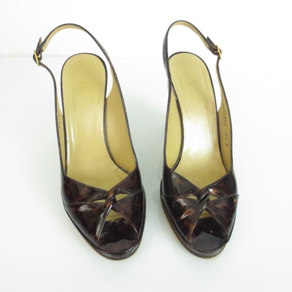 STUART WEITZMAN Wedge Shoes Patent Leather - Picture 2 of 5